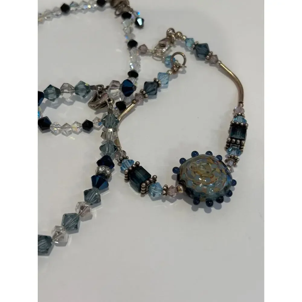 Lot of 3 Beaded Bracelets with Sterling Silver Clasps and Beads
